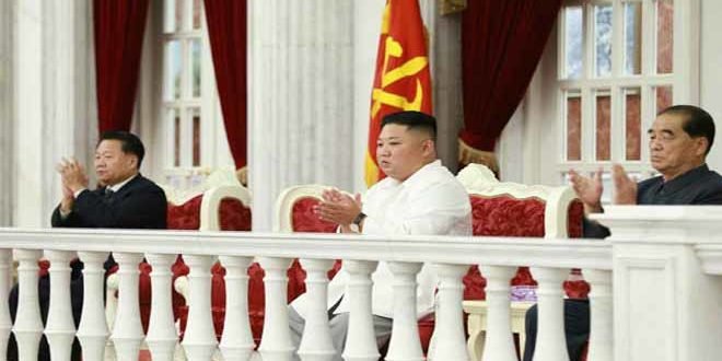 KIM JONG UN à une représentation artistique