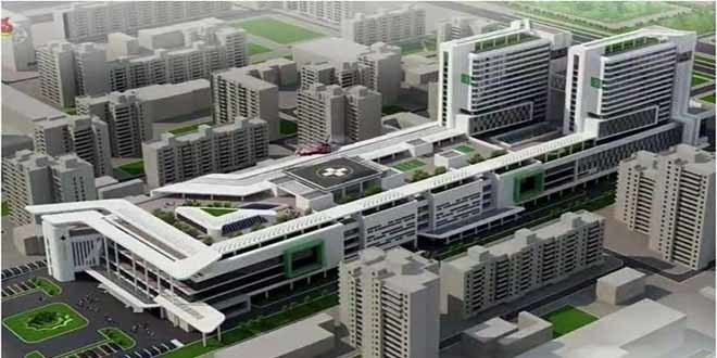 RPDC; un hôpital sur un site pittoresque -