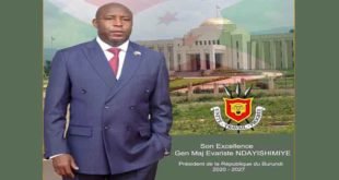 Félix Tshisekedi félicite Évariste Ndayishimiye pour son élection à la tête du Burundi