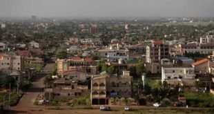 Vue générale de la capitale du Burkina Faso, Ouagadougou