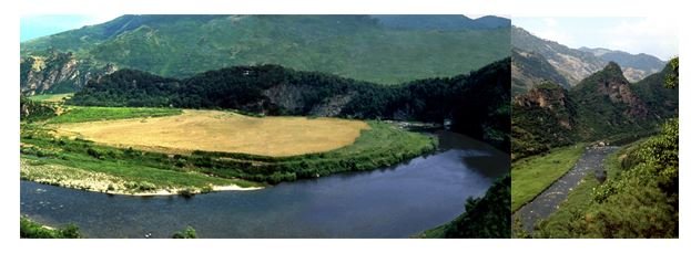 5) Le Méandre Encaissé Songha, Monument naturel