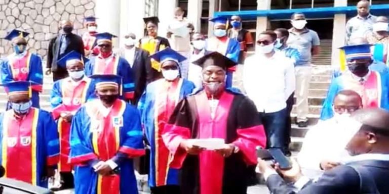 Les professeurs de l'Unikin