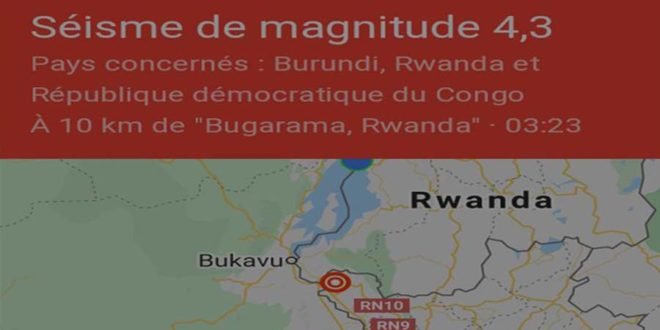 Bukavu séisme