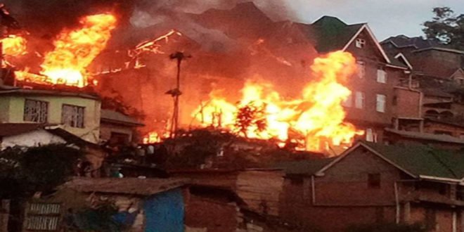 incendie à Bukavu