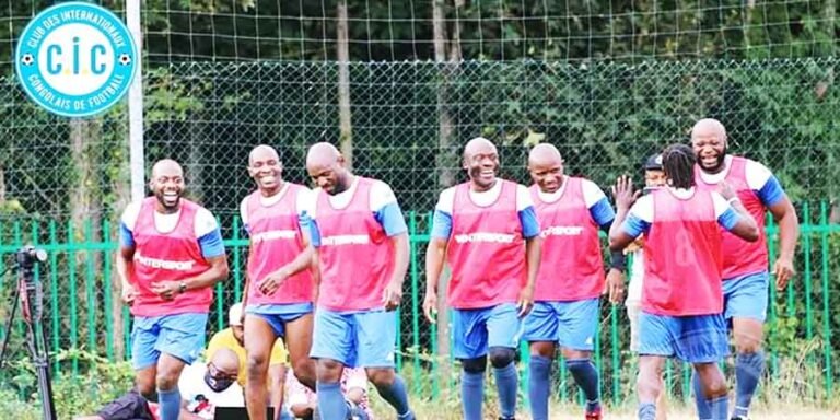 Yousouf Mulumbu, Christopher Oualembo et consorts en pleine séance d'entraînement