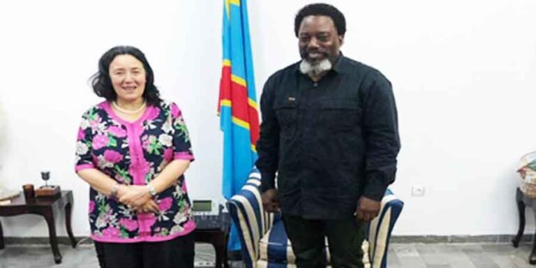Joseph Kabila et Leila Zerrougui