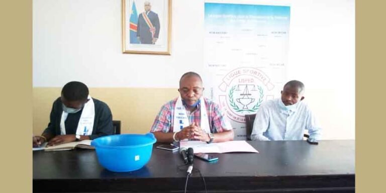 Me Alain Makengo de la Ligue sportive pour la promotion et la défense des droits de l'homme