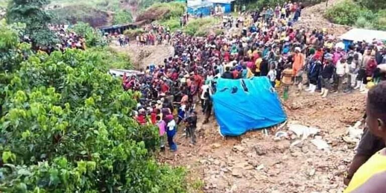 Plus de 50 morts dans un éboulement après des fortes pluies dans la ville de Kamituga au Sud-Kivu