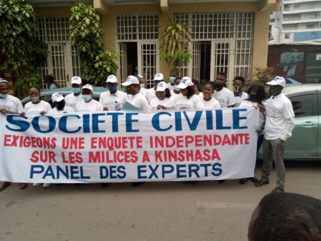 RDC : Le Panel des experts de la Société Civile exige une enquête indépendante pour la milice de Kingabwa 