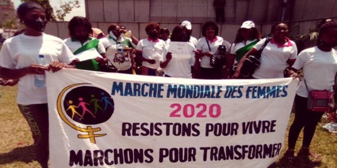 De la gare centrale à Gombe au Palais du peuple de Lingwala, la manifestation de la 5è action internationale de la marche mondiale a vécu