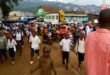 Les élèves de Bukavu dans la rue