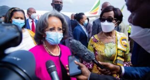 Sahle-Work Zewde, Présidente d’Ethiopie en visite officielle à Kinshasa