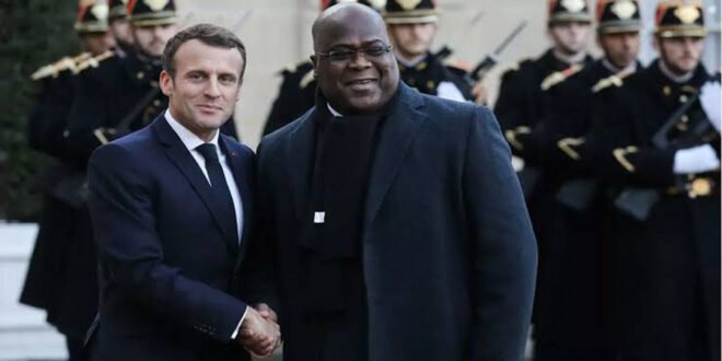 Macron et Tshisekedi