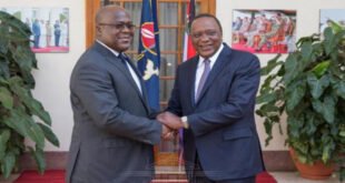 Tête-à-tête entre Uhuru Kenyatta et Félix Tshisekedi