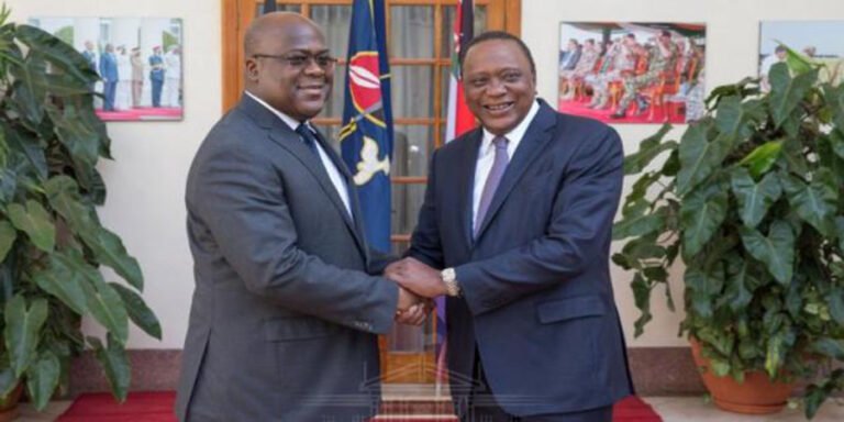 Tête-à-tête entre Uhuru Kenyatta et Félix Tshisekedi
