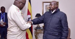 Tshisekedi et Museveni