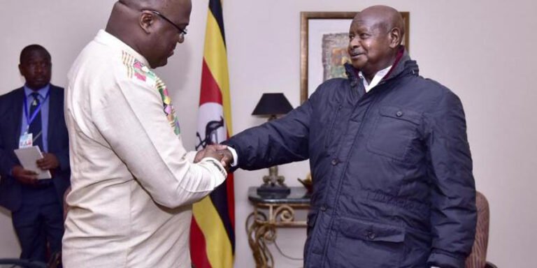 Tshisekedi et Museveni