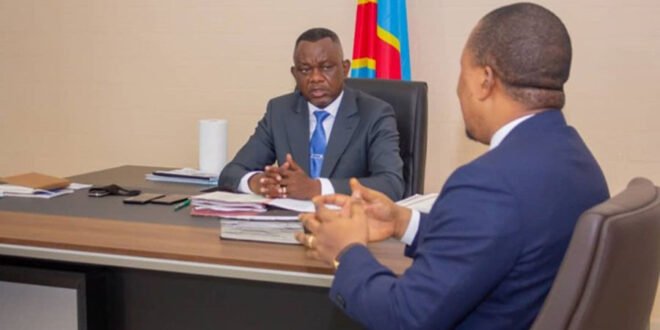 Daniel Aselo a échangé avec le DG du CEEC, Pascal Nyembo