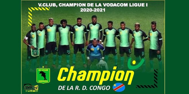 L' AS V.Club de Kinshasa marche sur la plus haute marche du podium en cette 26è édition de la Linafoot, après avoir obtenu gain de cause dans le bureau