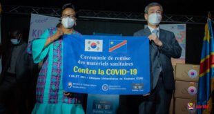 L'Agence internationale sud-coréenne de développement a remis des matériels médicaux aux Cliniques universitaires de Kinshasa