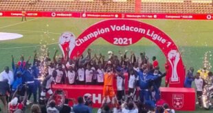 Le TP Mazembe de Lubumbashi monte sur la plus haute marche du podium à l'issue de la 26è édition de la Linafoot