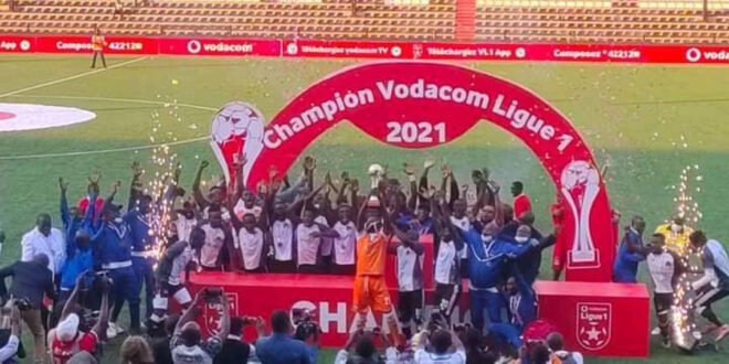 Le TP Mazembe de Lubumbashi monte sur la plus haute marche du podium à l'issue de la 26è édition de la Linafoot