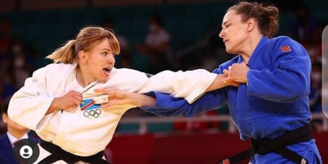 L'une des espoirs de la RDC, Marie Branser a quitté la compétition en 16è de finale aux Jeux olympiques d'été Tokyo 2020