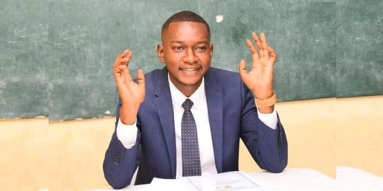 Kevin Kabudji, prédident de la Commission des jeunes de la paroisse Saint François de Sales condamne des propos désobligeants à l'endroit de l'archevêque métropolitain de Kinshasa