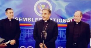 Le nonce apostolique de la RDC, Mgr Ettore Balestrero