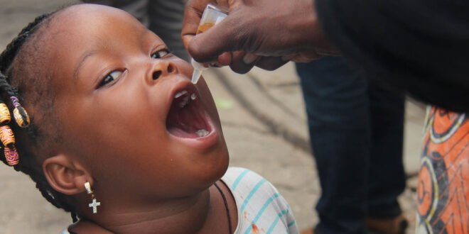 RDC : Plus de 2 millions d’enfants de moins de 5 ans vaccinés contre la polio à Kinshasa
