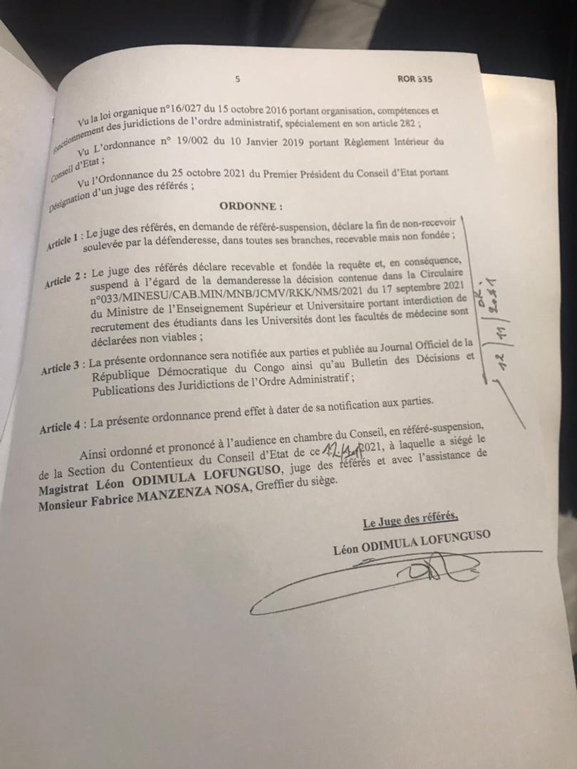 CONSEIL D'ETAT