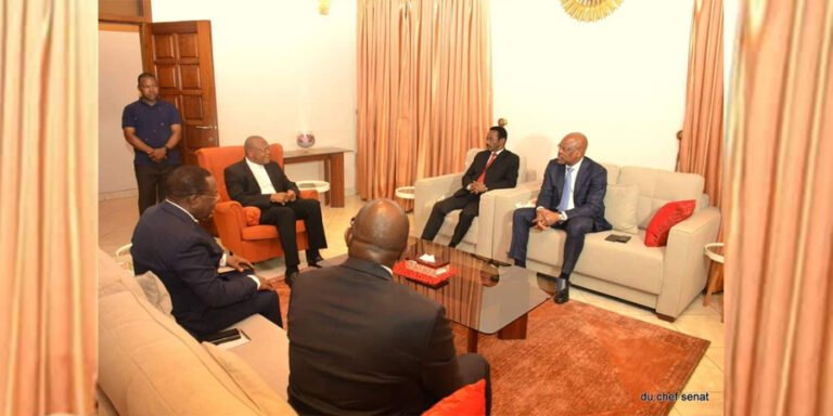 Cardinal Ambongo, Sama Lukonde, Mboso N'Kodia, Bahati Lukwebo et François Beya
