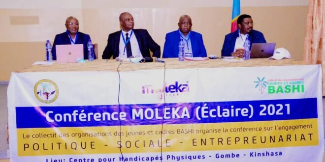 Conférence MOLEKA(Éclaire)2021: les jeunes et cadres Bashi de Kinshasa évaluent leur engagement politique, social et économique