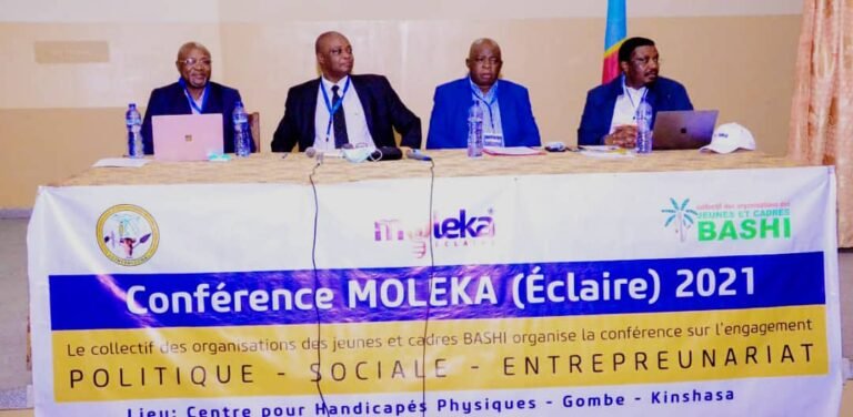 Conférence MOLEKA(Éclaire)2021: les jeunes et cadres Bashi de Kinshasa évaluent leur engagement politique, social et économique