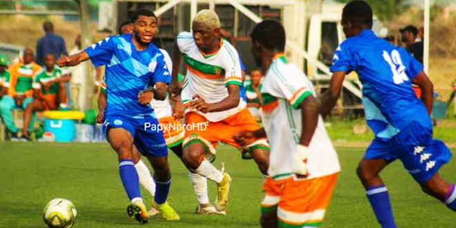 Renaissance du Congo enregistre sa première victoire de la saison grâce à Emmanuel Bola et Yves Magola.