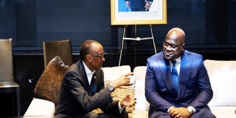 Tshisekedi et Kagame