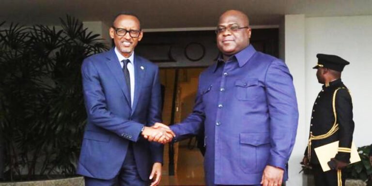 Tshisekedi et Kagame