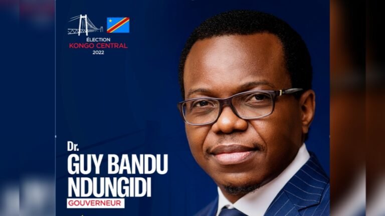 RDC : Guy Bandu élu gouverneur du Kongo Central