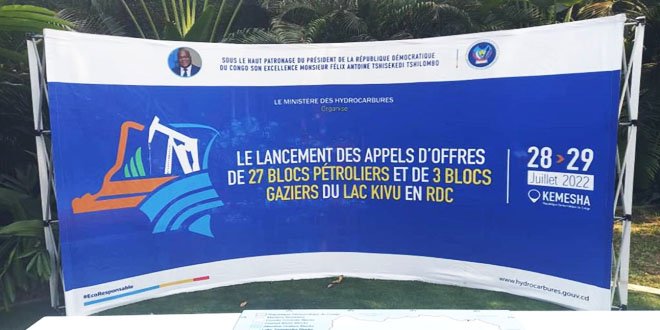 Lancement d’appels d’offres sur 27 blocs pétroliers et 3 gaziers en RDC