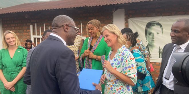 Son altesse royale la Comtesse de Wessex visite l’hôpital de Panzi à Bukavu -