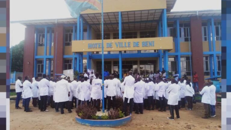 Les médecins de BENI lancent de journée ville morte