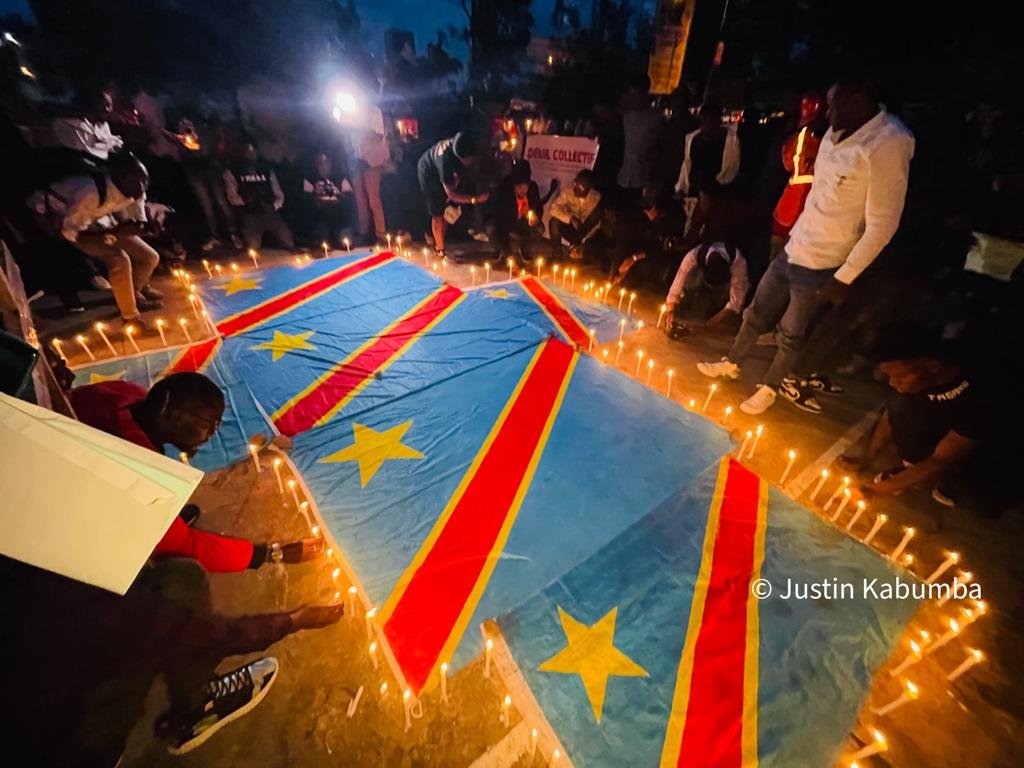 RDC/Massacre de Kishishe: Les jeunes de Goma organisent un deuil collectif