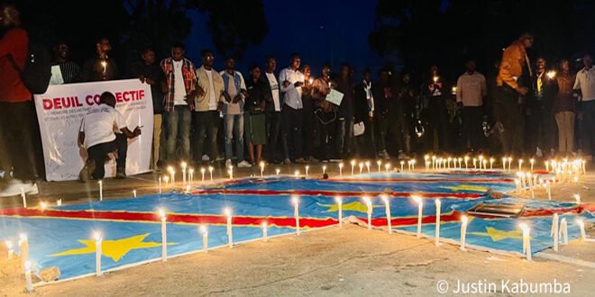 RDC/Massacre de Kishishe: Les jeunes de Goma organisent un deuil collectif