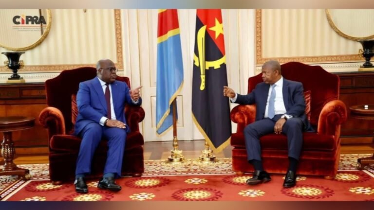 Processus de paix de Luanda : Félix Tshisekedi et João Lourenço échangent sur la situation sécuritaire dans l'Est de la RDC
