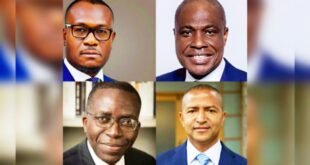 Moïse Katumbi, Augustin Matata, Martin Fayulu et Delly Sesanga