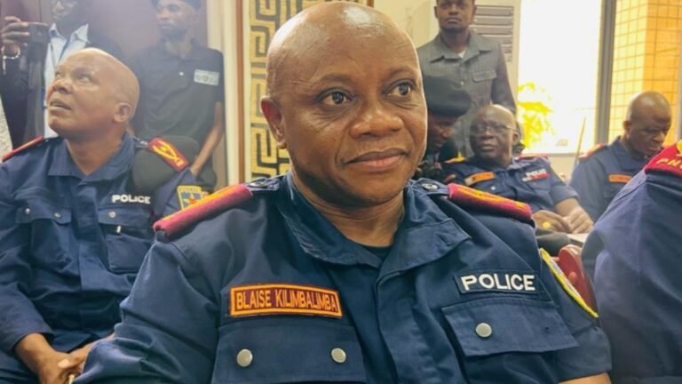 RDC : Le général Blaise Kilimbalimba, le nouveau patron de la police Kinshasa