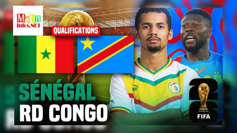 La RDC se mesure au Sénégal pour le compte des éliminatoires du Mondial 2026, le 09 septembre 2025 à Kinshasa