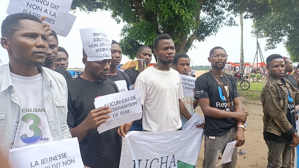 RDC : Les associations des jeunes de la Tshopo manifestent pour dénoncer la justice populaire à Isangi