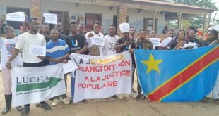 RDC : Les associations des jeunes de la Tshopo manifestent pour dénoncer la justice populaire à Isangi