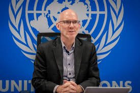 James Swan,  Nouveau Représentant spécial  et Chef de la Mission des Nations Unies en République démocratique du Congo.
